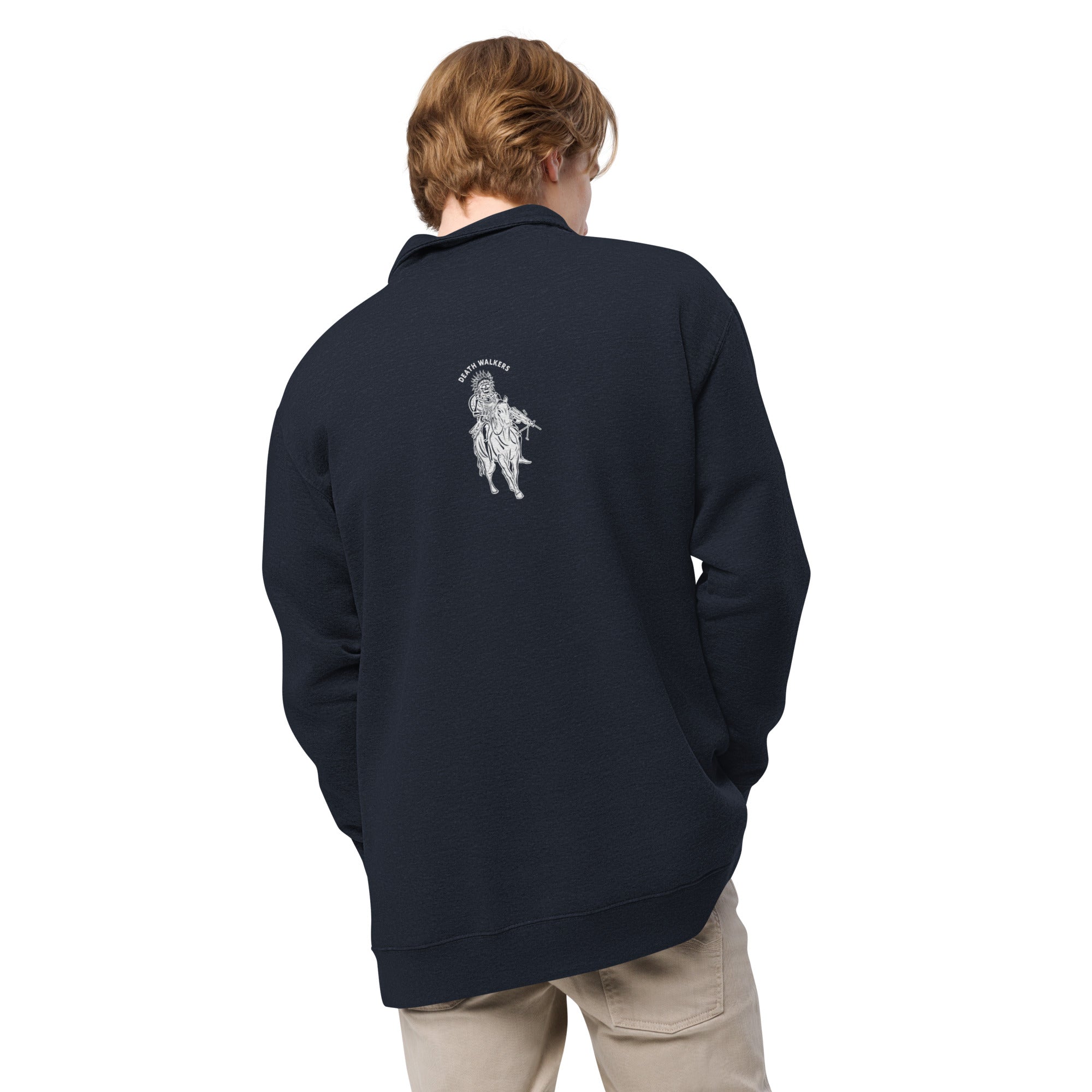 Unisex fleece pullover